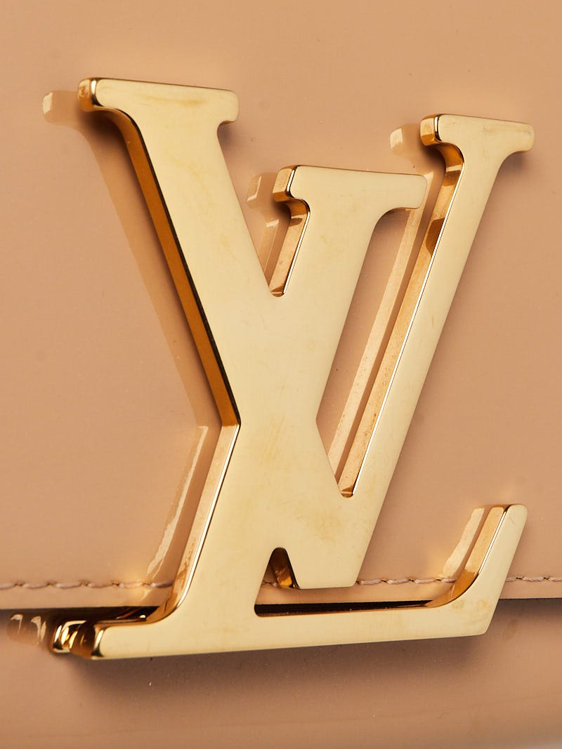 Louis Vuitton Black Vernis Leather Louise Clutch Bag - Yoogi's Closet