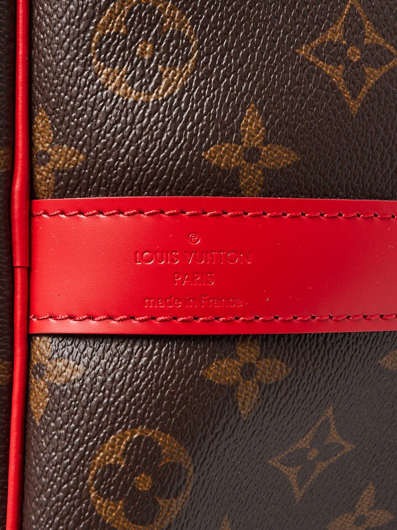 Louis Vuitton Coquelicot Monogram Canvas Keepall Bandouliere 50 Bag -  Yoogi's Closet