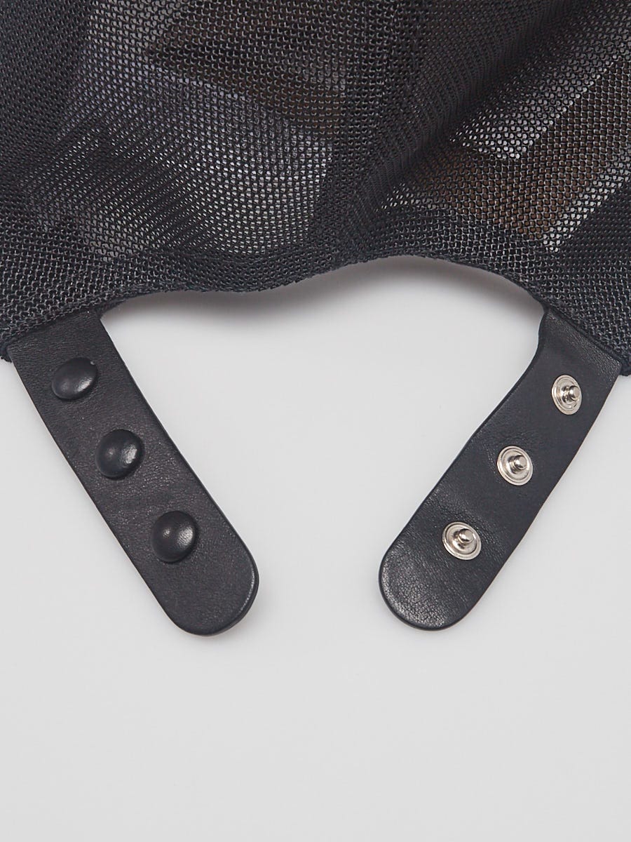 Burberry Black Nylon Monogram Baseball Cap Size S | Yoogi's