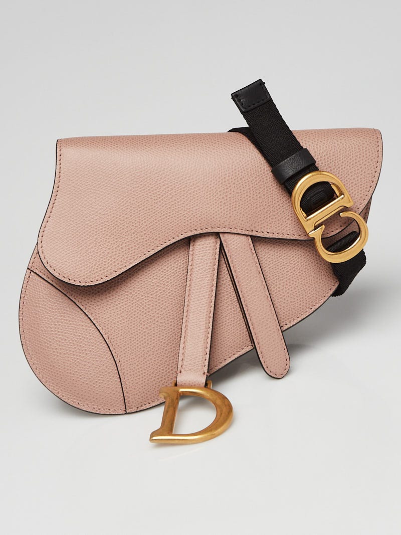 Saddle Bag Beige Grained Calfskin