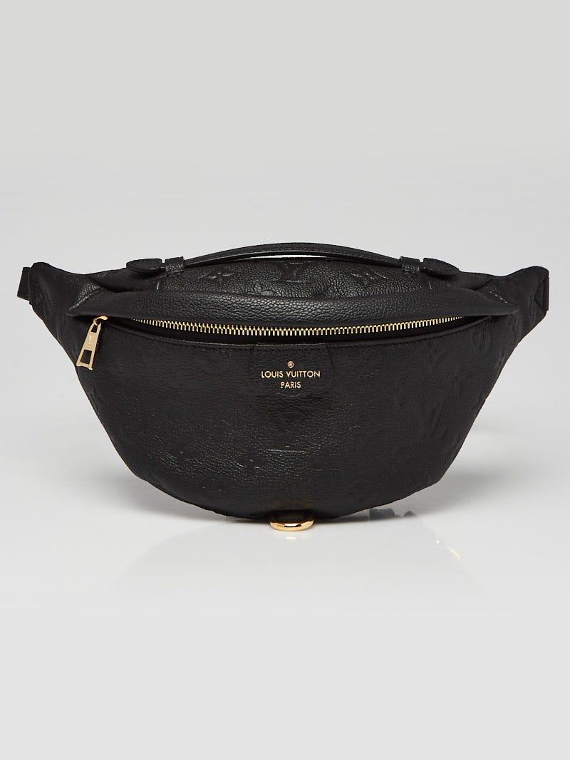 Louis Vuitton Black Monogram Empreinte Leather Ponthieu MM Bag - Yoogi's  Closet
