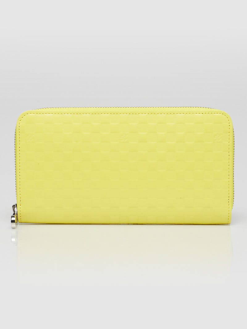 Louis Vuitton Limited Edition Yellow Damier Facette Speedy Cube