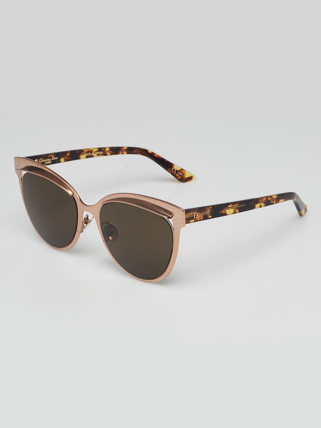 Christian Dior Limited Edition Tortoise Shell Acetate/Metal Inspired Sunglasses-1SR