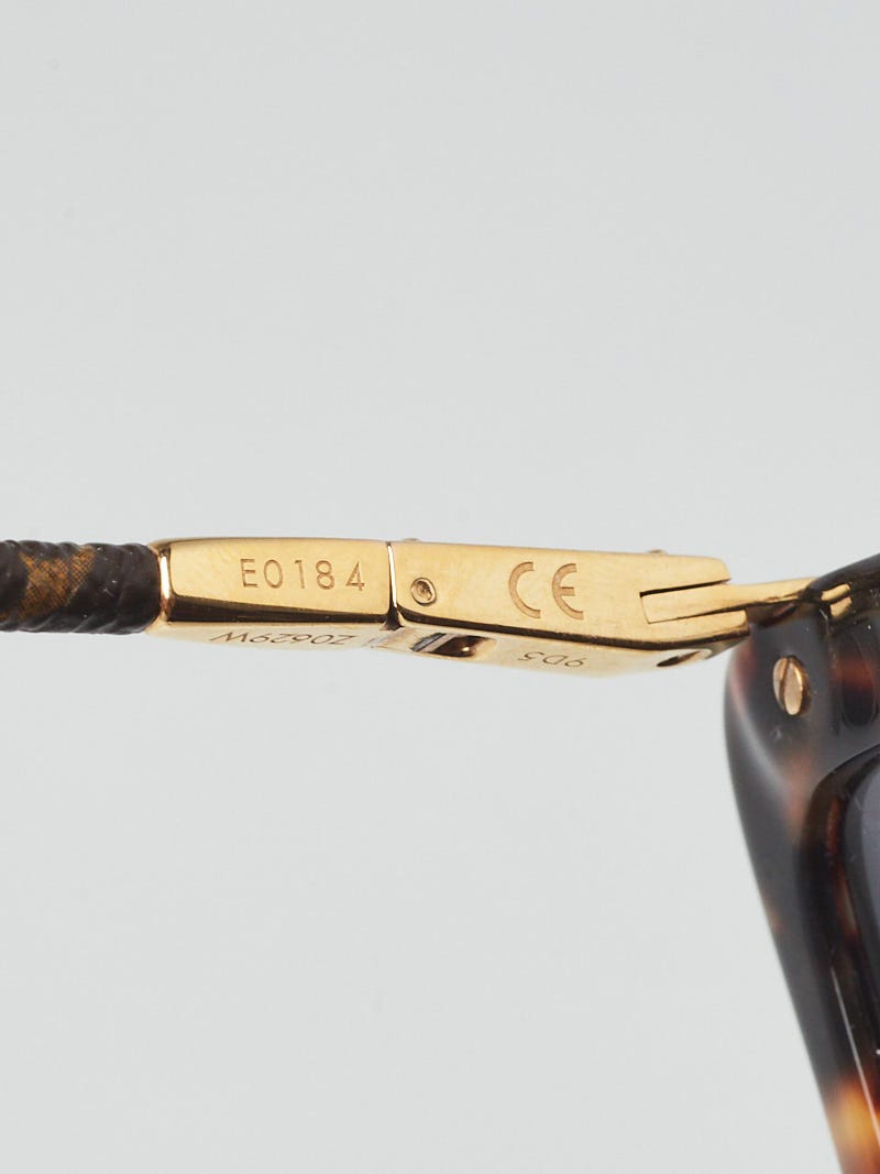 Louis Vuitton Brown Horn Acetate Frame Charlotte Sunglasses - Z0629W -  Yoogi's Closet