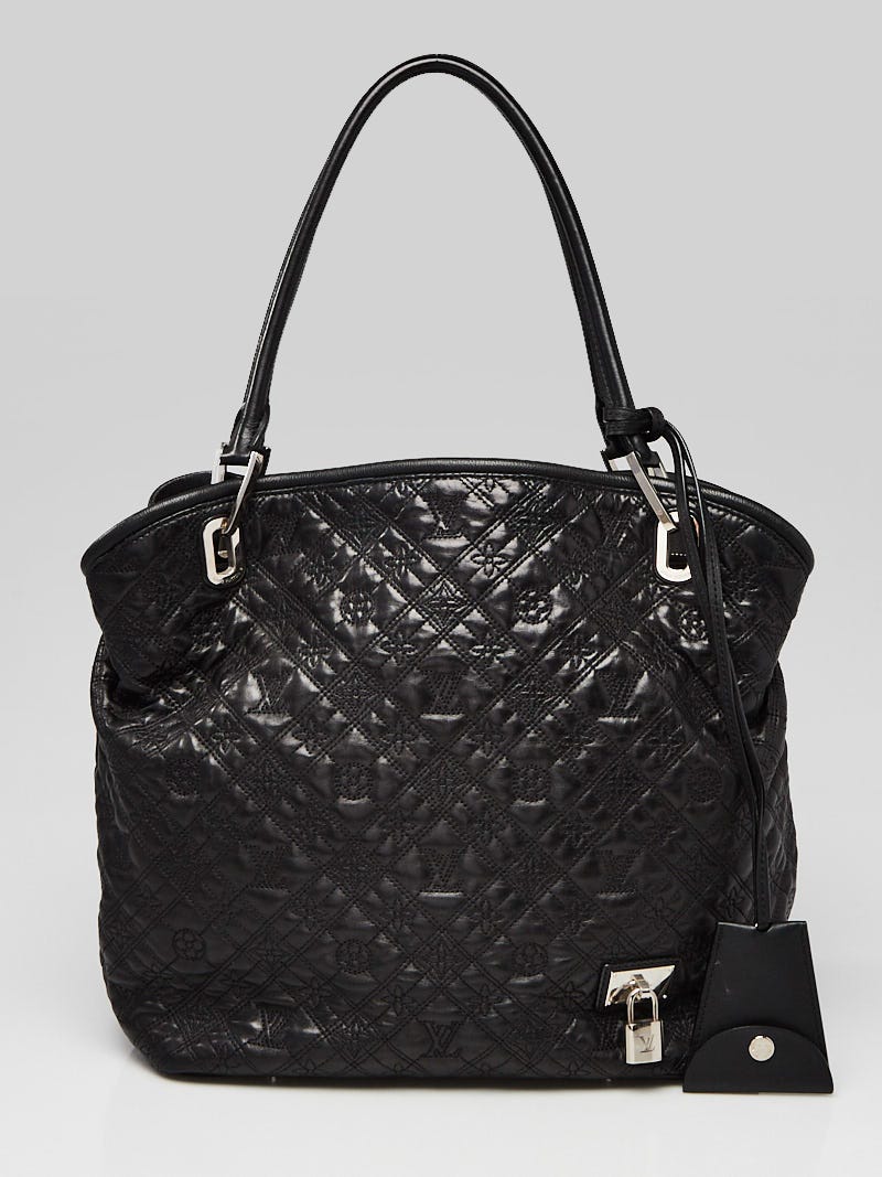 Louis Vuitton Black Monogram Antheia Leather Hobo PM Bag - Yoogi's