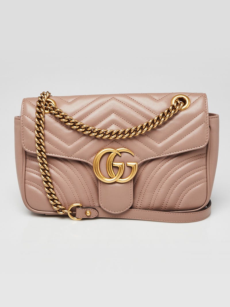 GG Marmont small quilted leather shoulder bag