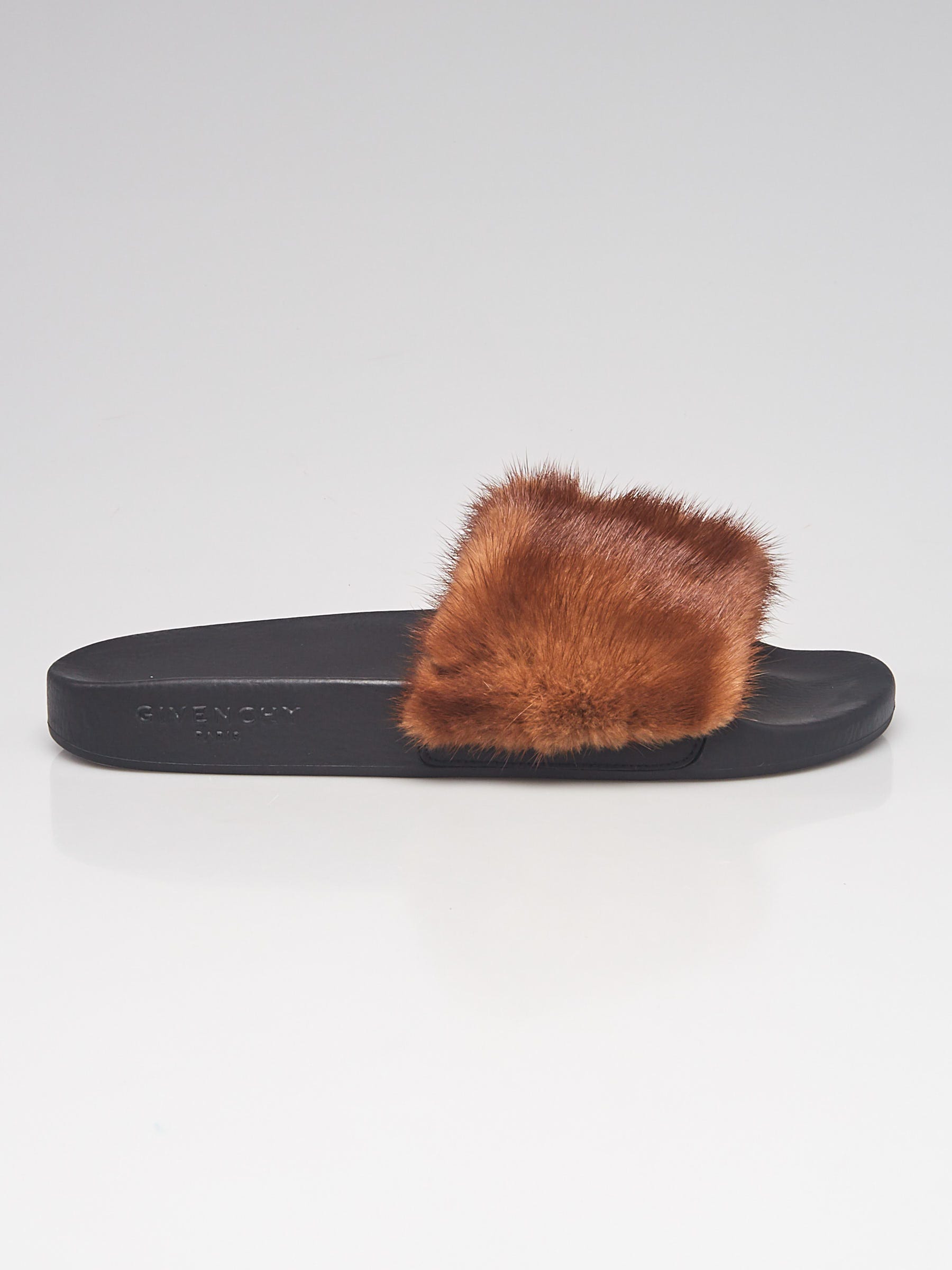 Givenchy mink slide best sale