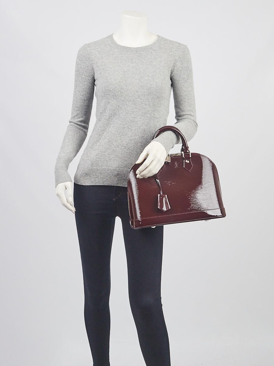 Louis Vuitton Prune Electric Epi Leather Alma PM Bag - Yoogi's Closet