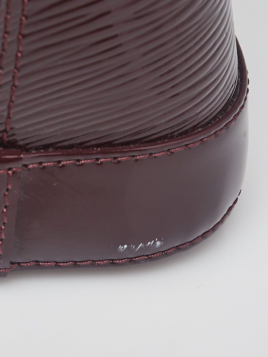 Louis Vuitton Prune Electric Epi Leather Alma PM Bag Louis Vuitton