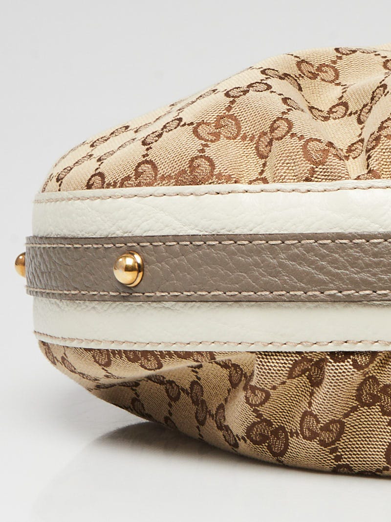 ハンドバッグ Gucci Two-Tone Canvas And Leather Gucci Blon $_57.JPG?set_id=880000500F