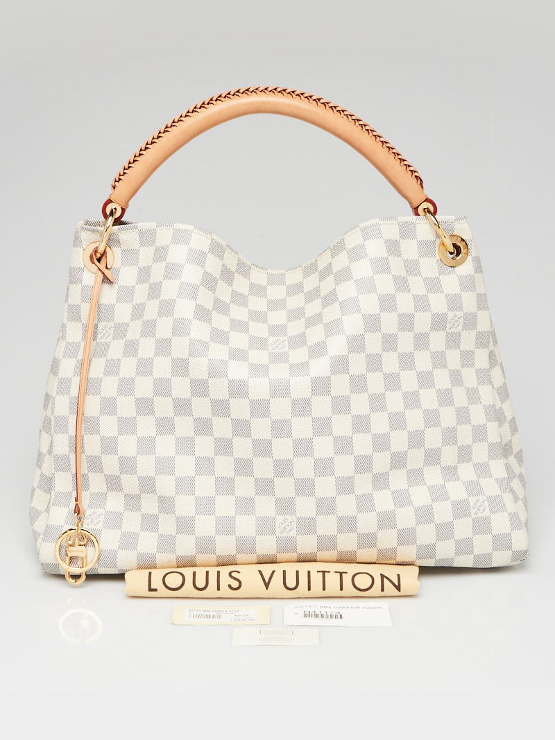Louis Vuitton Damier Azur Canvas Riviera MM Bag - Yoogi's Closet