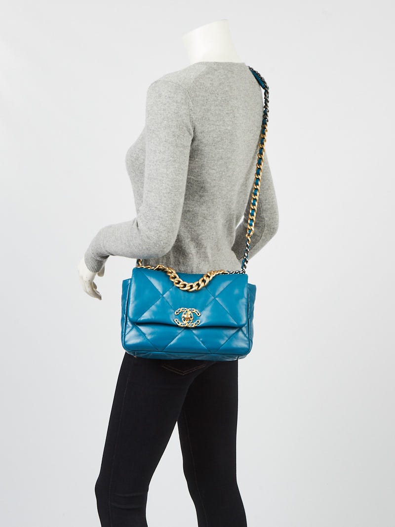 Chanel discount 19 turquoise