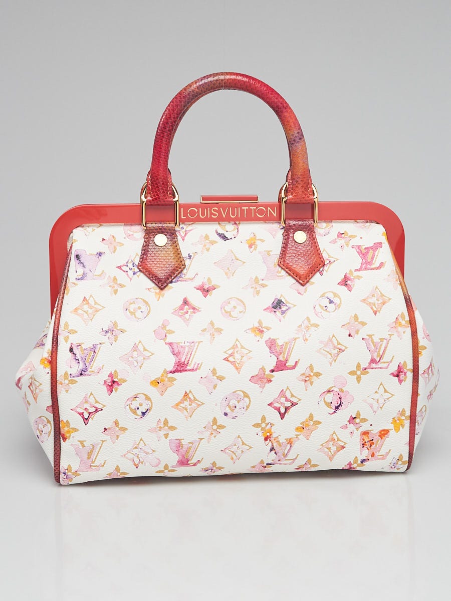 Louis Vuitton Limited Edition Richard Prince Watercolore Aquarelle Frame  Speedy Bag - Yoogi's Closet