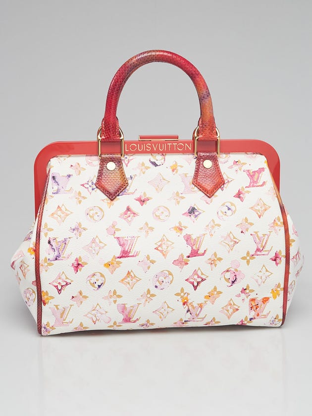 Louis Vuitton Limited Edition Richard Prince Watercolore Aquarelle Frame Speedy Bag