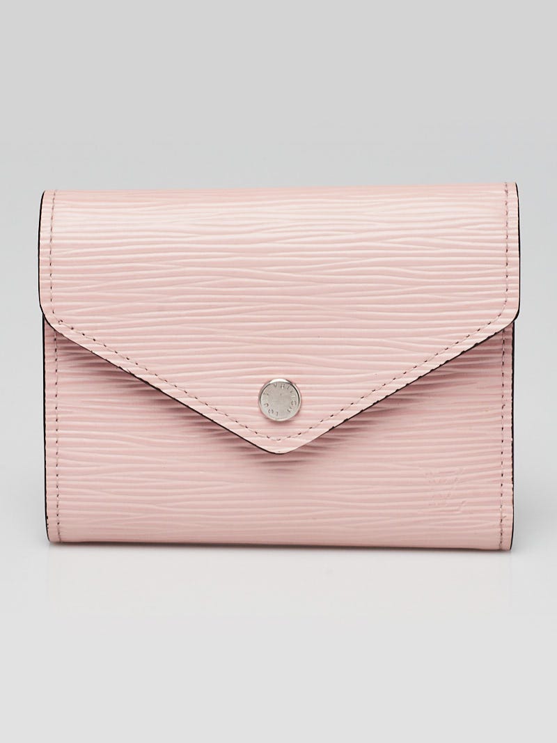 Louis Vuitton Rose Ballerine Epi Leather Victorine Wallet Labellov