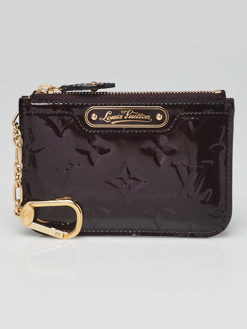 Louis Vuitton Amarante Monogram Vernis Leather Zippy Wallet - Yoogi's Closet