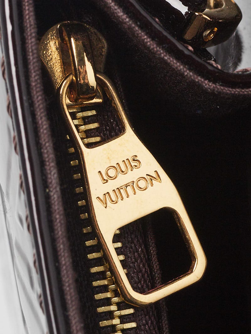 Louis Vuitton Amarante Monogram Vernis Ana Clutch Bag - Yoogi's Closet