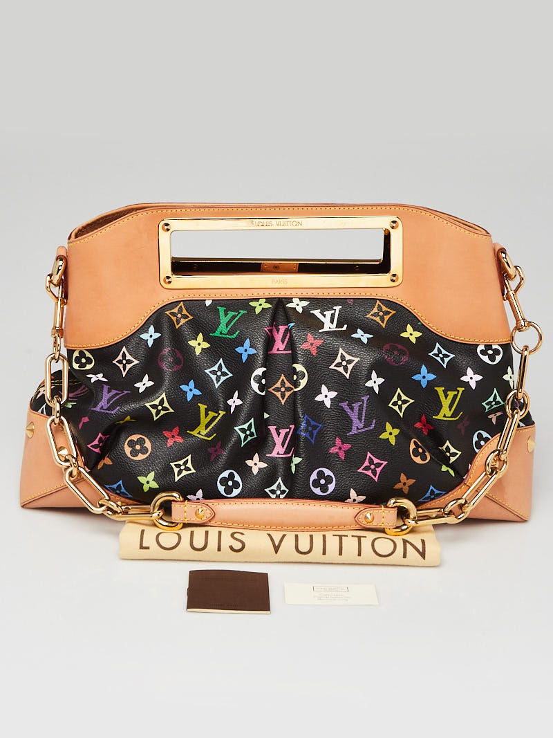 Louis Vuitton Judy MM Monogram Multicolour Black Ghw – ValiseLaBel