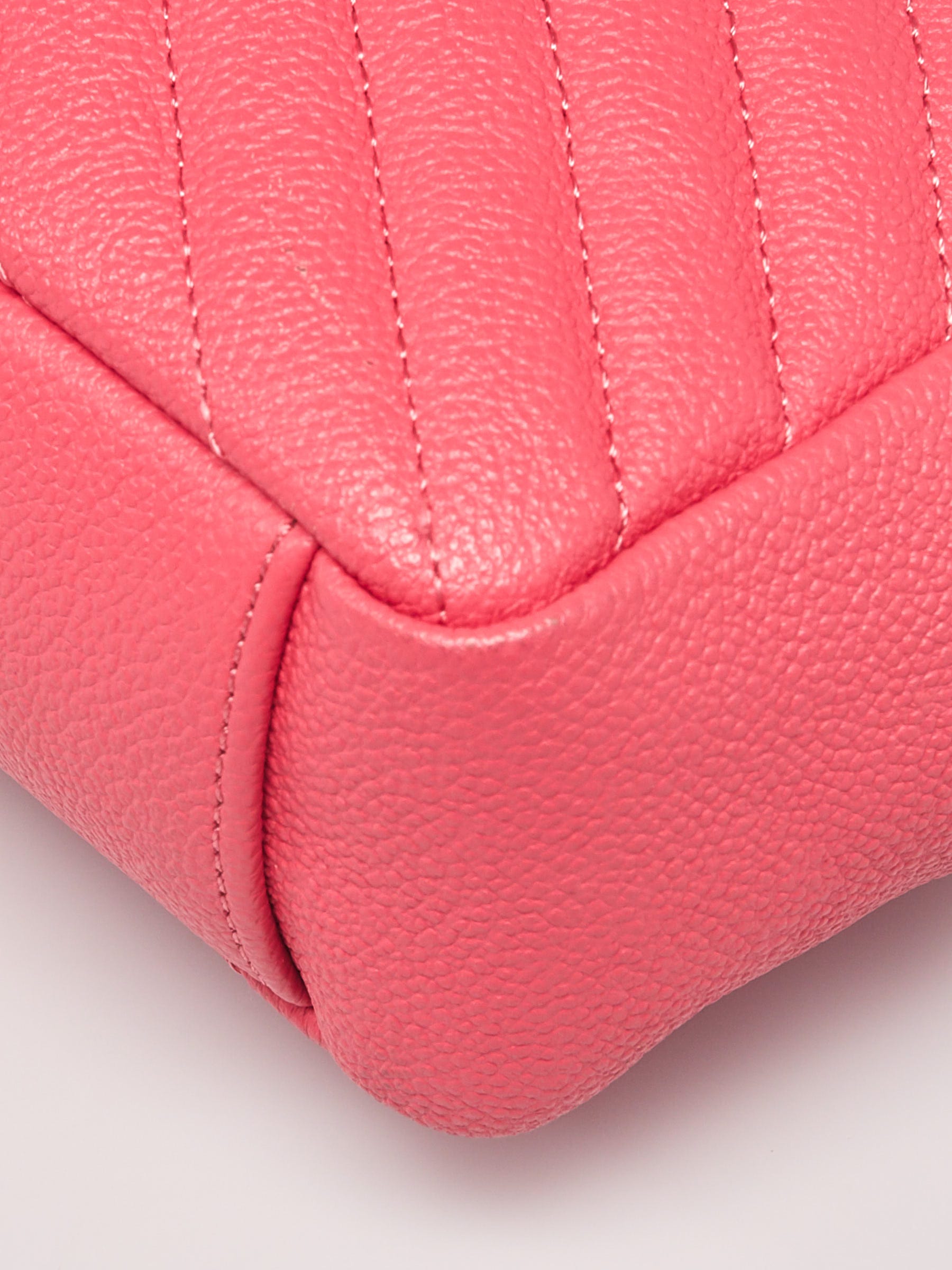 Yves Saint Laurent Pink Quilted Leather Monogram Medium College Bag -  Yoogi's Closet