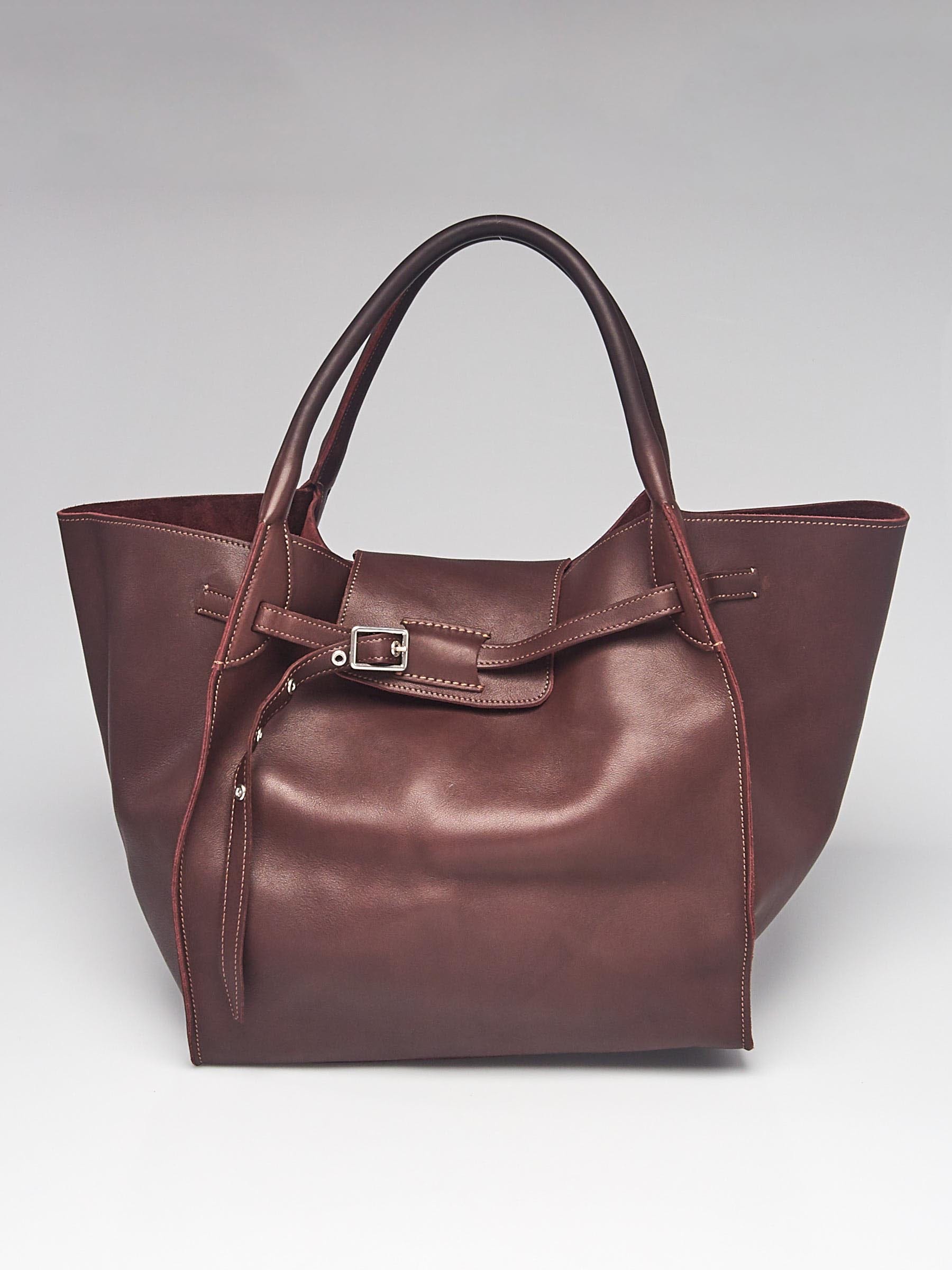 EXTRA BAG L27 IN CEDAR BROWN SMOOTH CALFSKIN