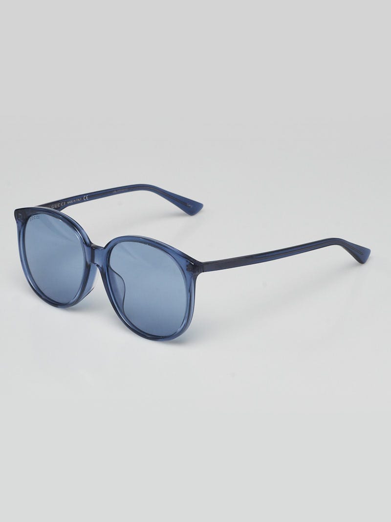 Gucci Blue Cat Eye Ladies Sunglasses GG1170S 003 54 889652391885 -  Sunglasses - Jomashop