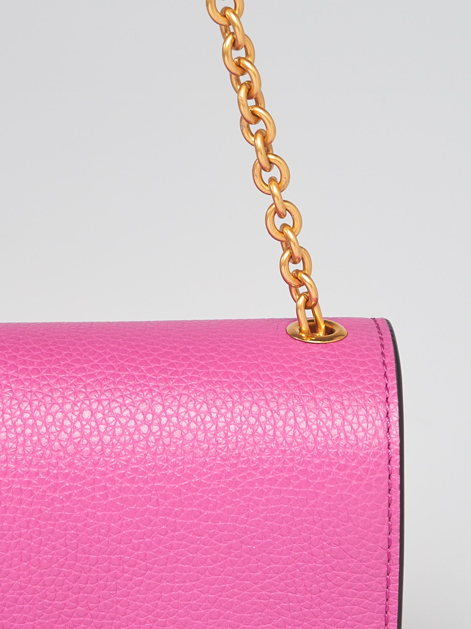Mulberry Orchid Grained Leather Medium Darley Crossbody Bag