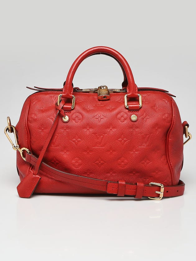 Louis Vuitton Orient Monogram Empreinte Leather Speedy 25 Bandouliere Bag