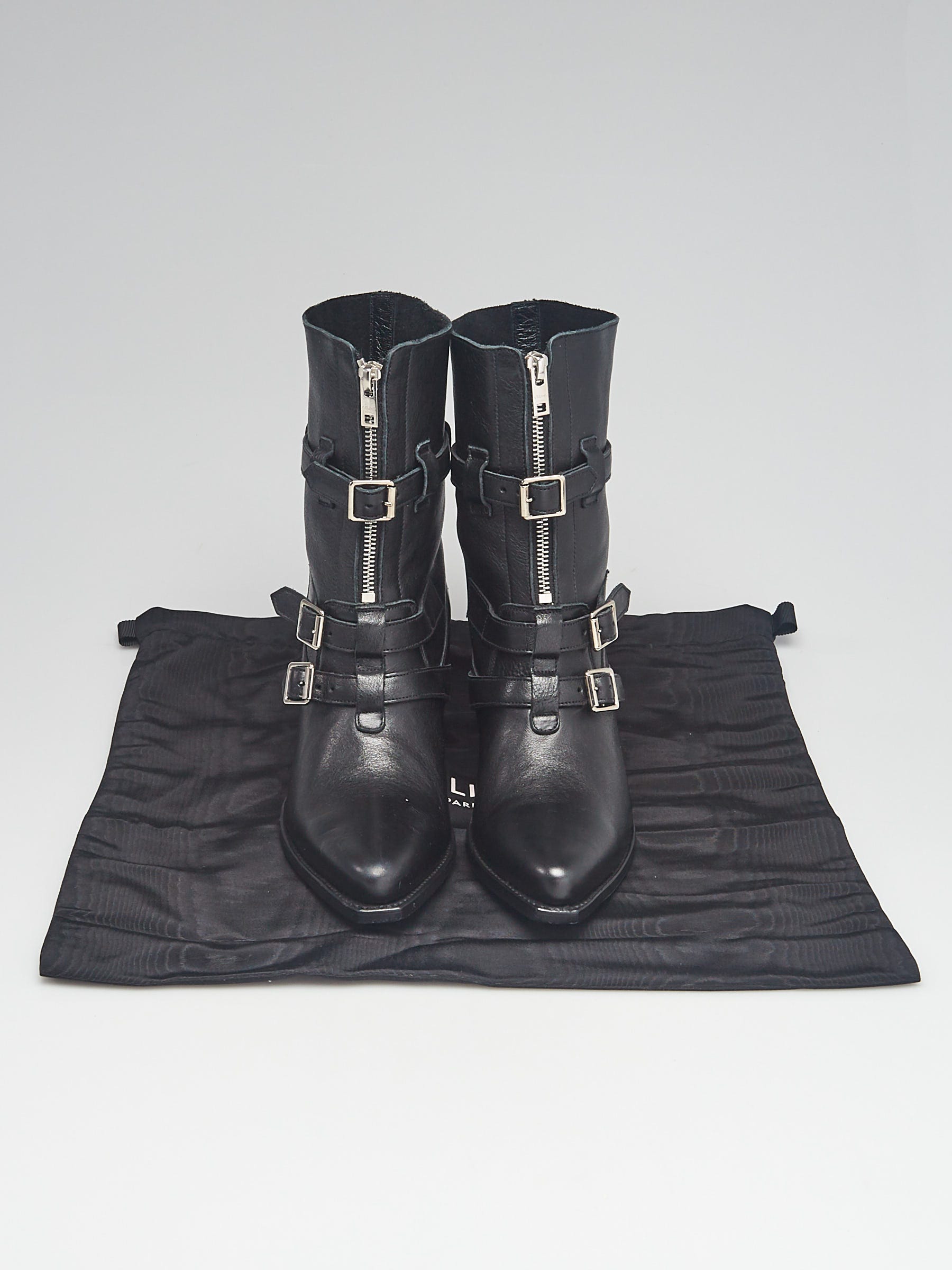 Factory CELINE CÉLINE klobige Stiefel Jodhpur 39,5 NP 1050 €