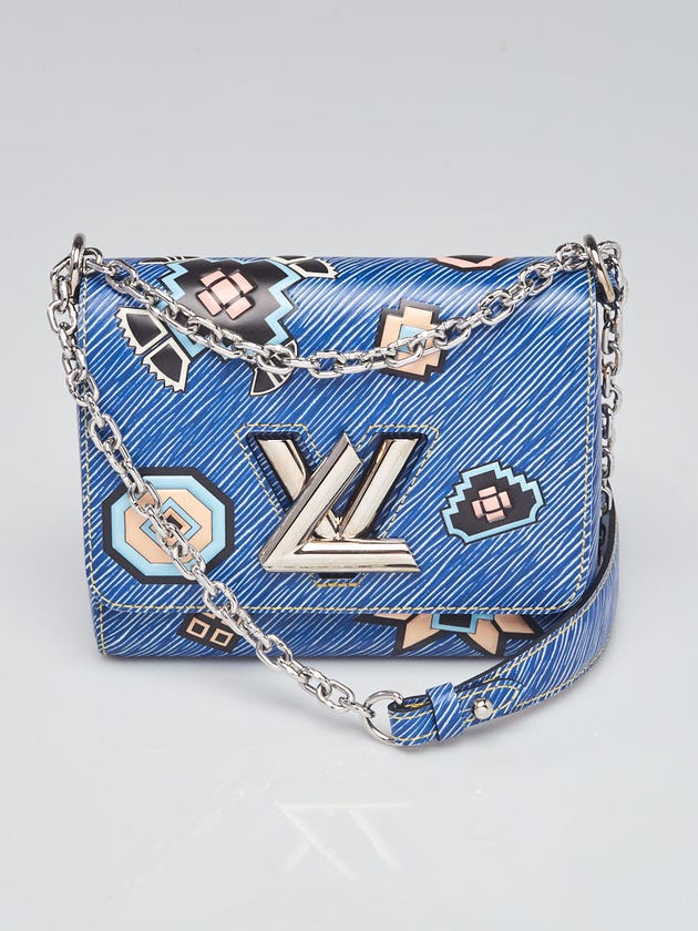 Louis Vuitton Blue Azteque Epi Leather Twist PM Bag