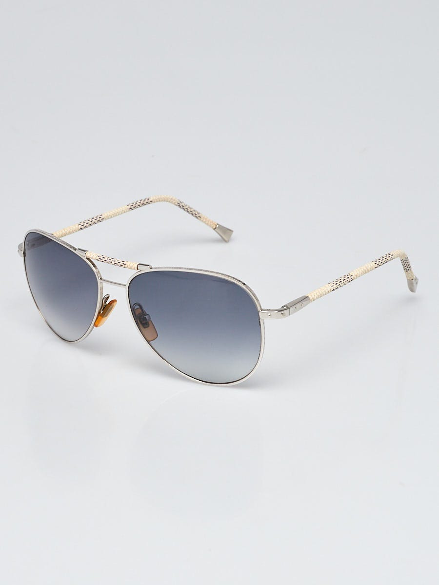Louis Vuitton Damier Azur Canvas Conspiration Pilote Sunglasses