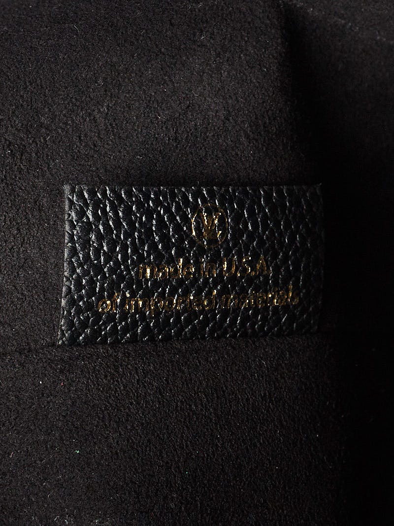 Louis Vuitton Black Monogram Empreinte Spontini, myGemma