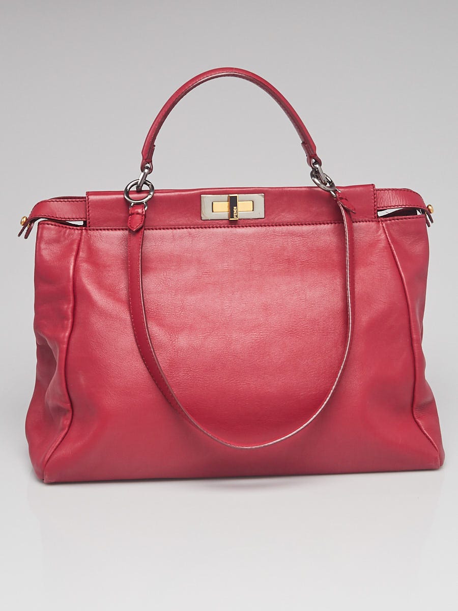 Fendi red clearance handbag