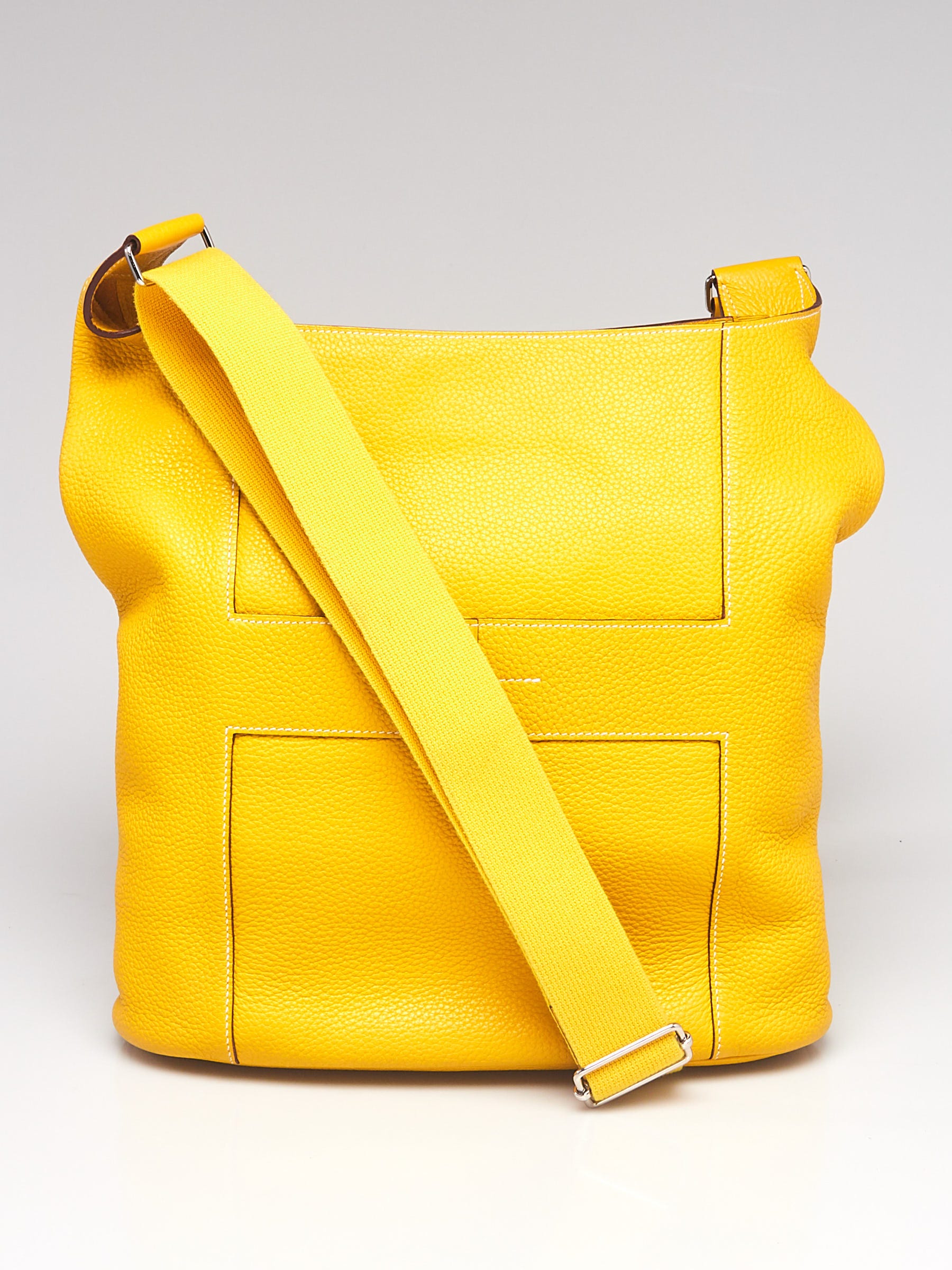 バッグ HERMES GOOD NEWS GM Hermes Soleil Clemence Leather Good News GM Bag | Yoogi's Closet