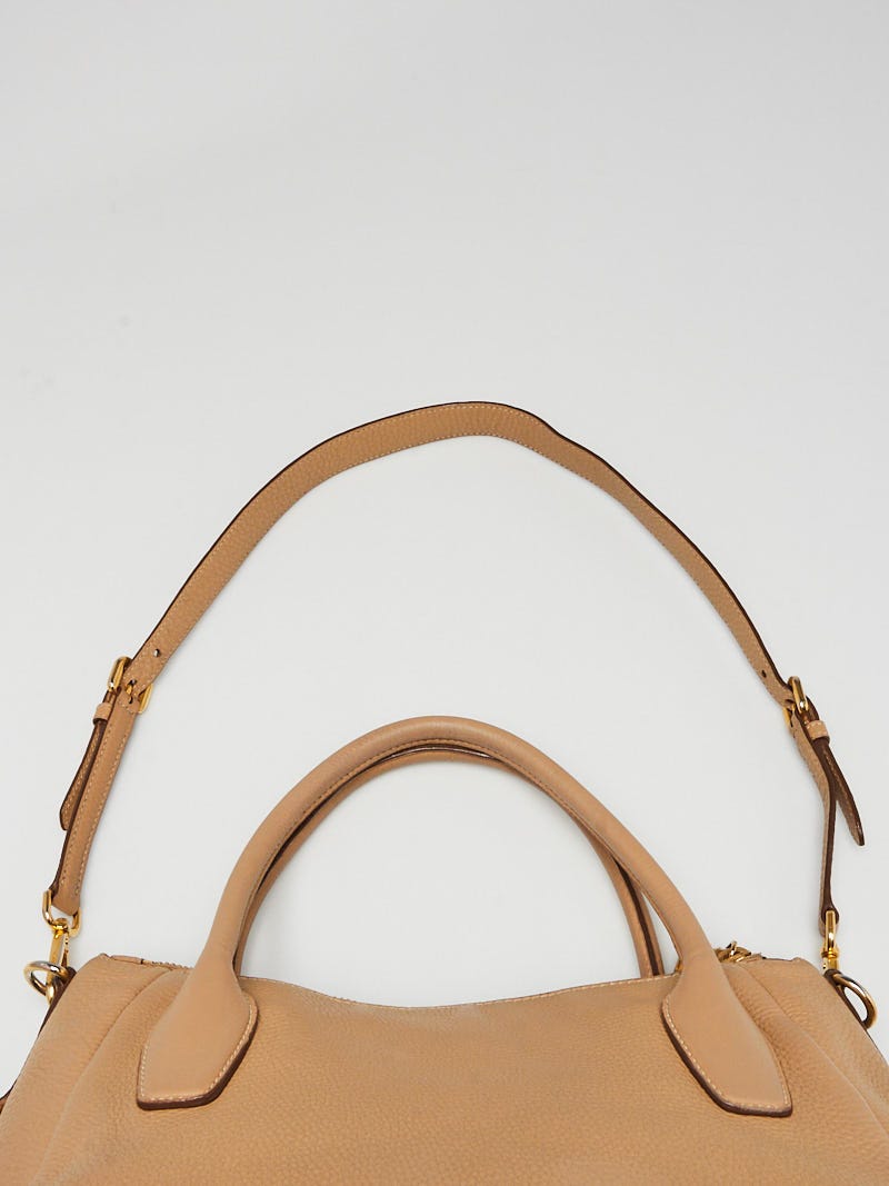 Fossil Fiona Satchel Medium Brown