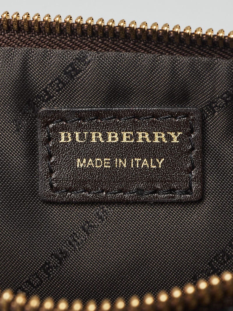 1点限り!VIPセール★累積売上総額第1位!BURBERRY★POCKET Burberry Haymarket Check Coated Canvas Peyton Crossbody Bag