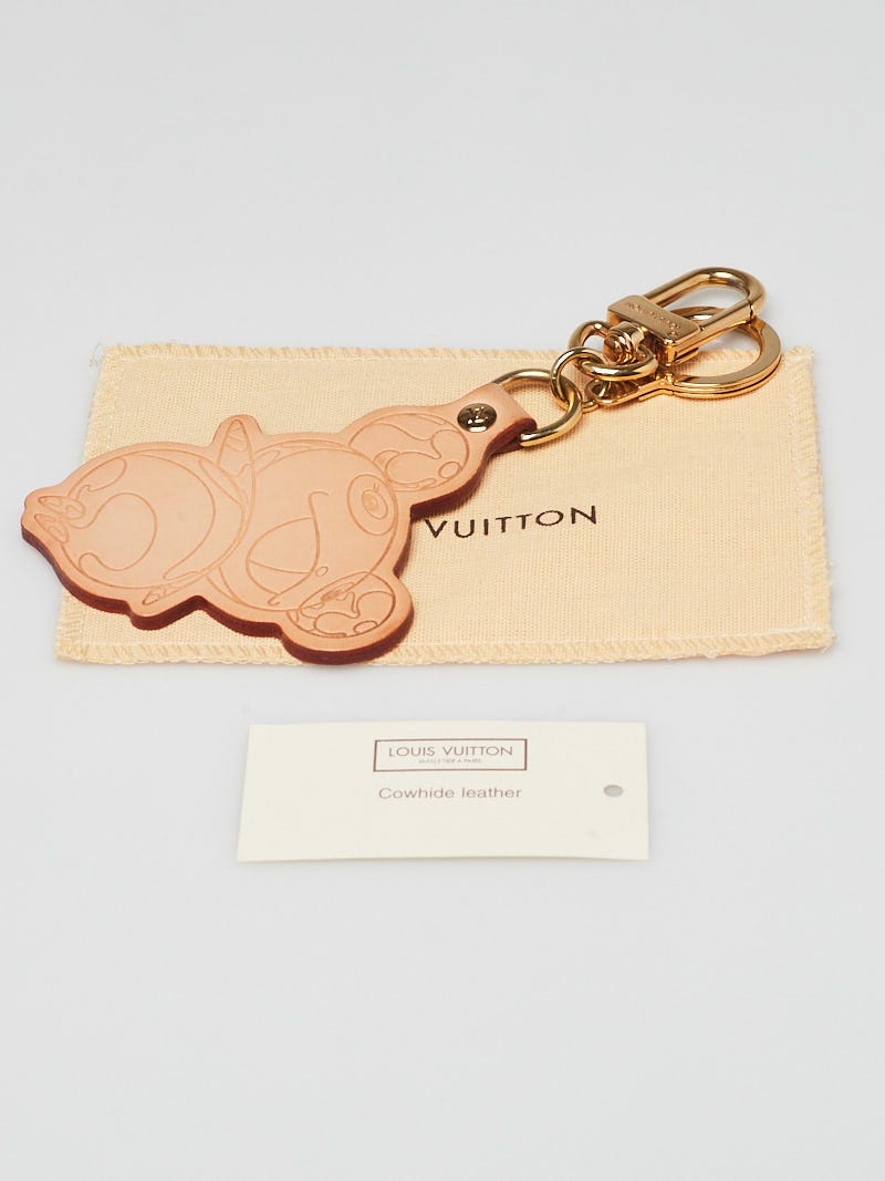 Louis Vuitton Vachetta Leather Murakami Panda Key Chain and Bag Charm -  Yoogi's Closet