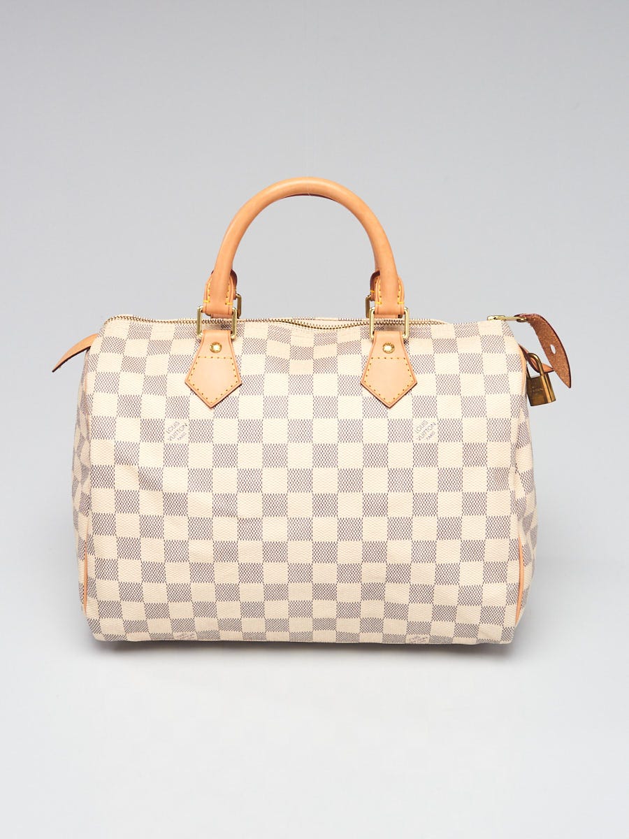 Louis Vuitton Damier Azur Canvas Speedy 30 Bag
