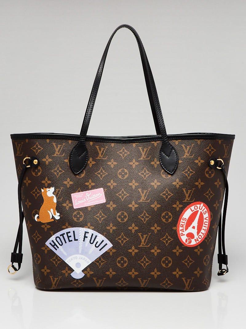 Louis Vuitton Monogram Canvas Neverfull MY LV World Tour MM Bag Yoogi s Closet