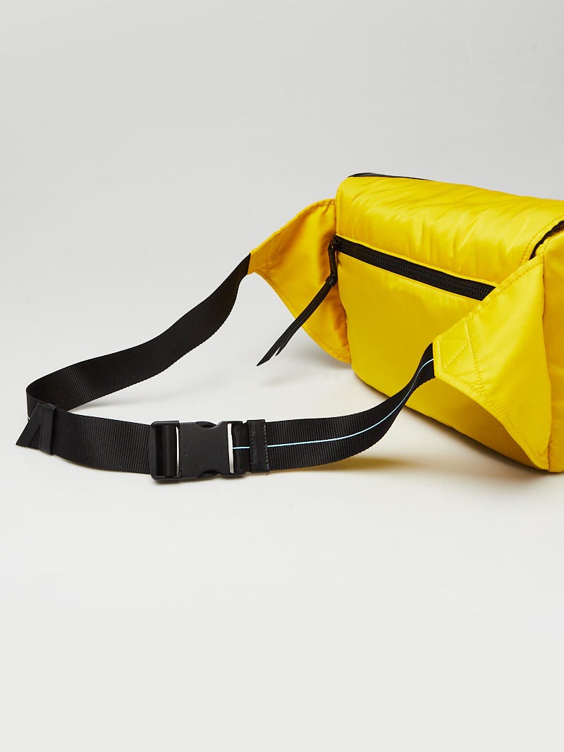 ショルダーバッグ Prada Yellow leather belt bag Prada Yellow Leather Belt Bag | italist