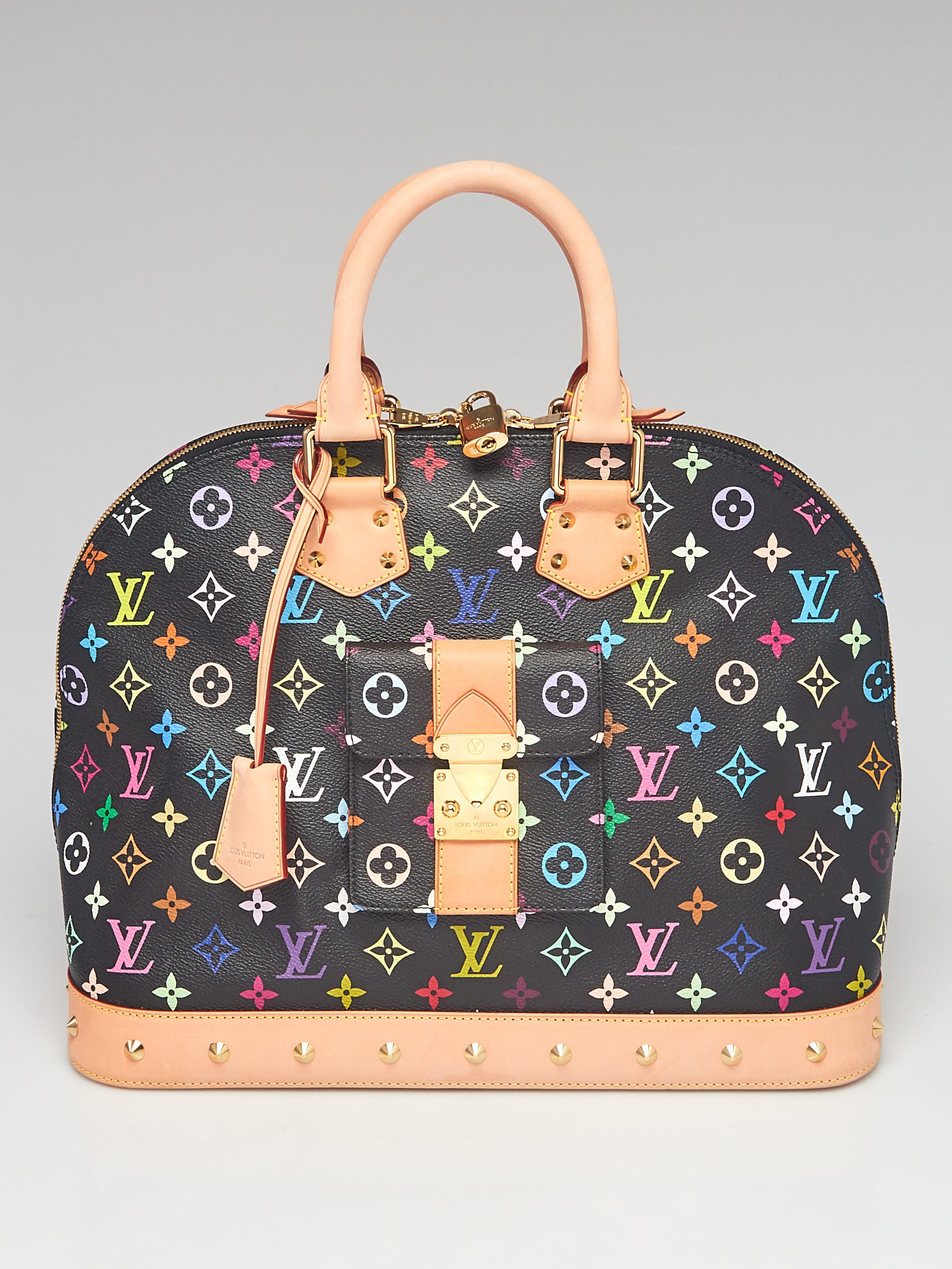 バッグ Louis Vuitton ALMA GM LOUIS VUITTON Alma GM Monogram Vernis Leather Satchel Bag