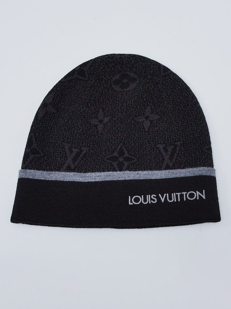 Louis Vuitton Pattern Print Wool Beanie