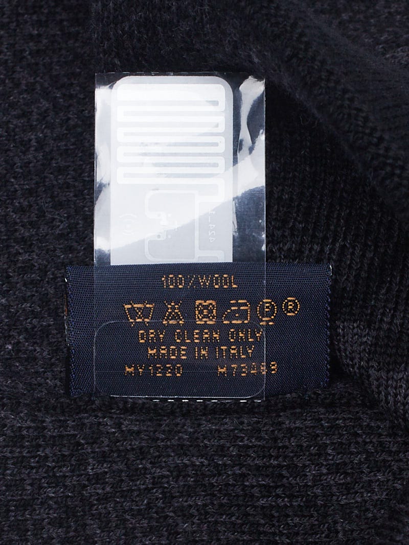 Louis Vuitton My Monogram Eclipse Beanie Wool Black 1451231