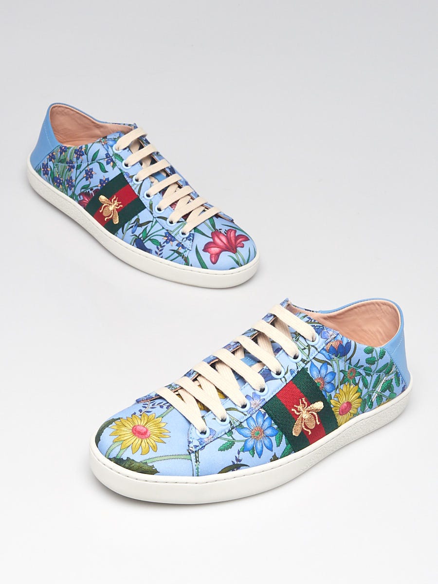 GUCCI フローラル ライトブルーグリーン キャンバス スニーカー 411725_01.jpg?quality=80&bg-