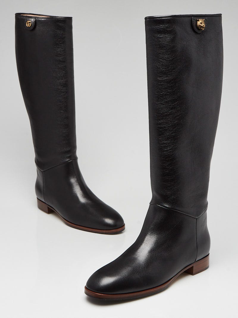 Gucci hotsell flat boots