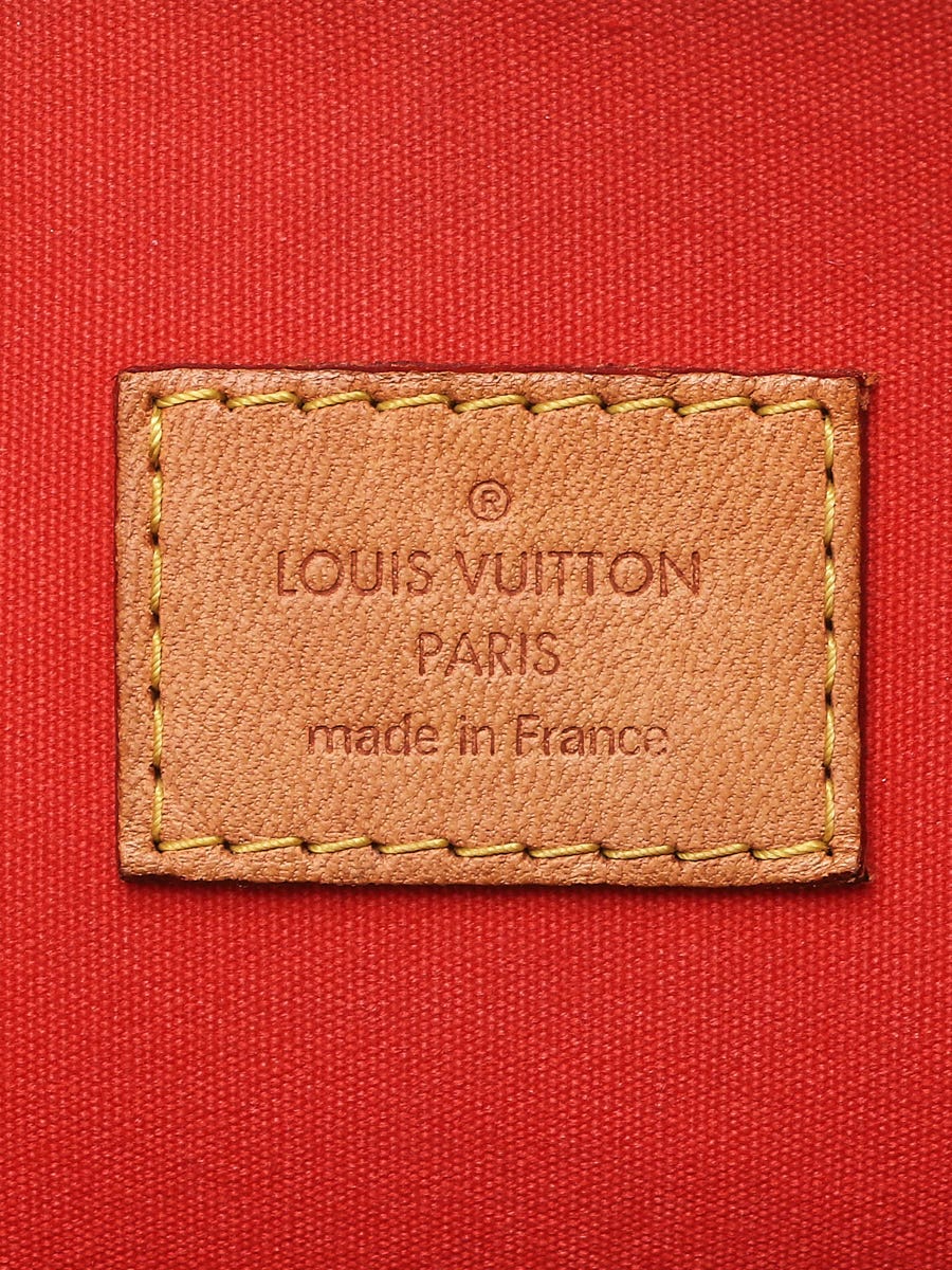 Louis Vuitton Orange Sunset Monogram Vernis Alma GM Bag ○ Labellov ○ Buy  and Sell Authentic Luxury