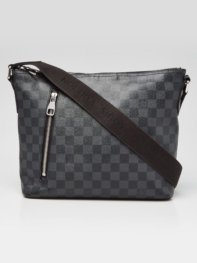 LOUIS VUITTON Damier Graphite Coated Canvas Mick PM For Sale at 1stDibs