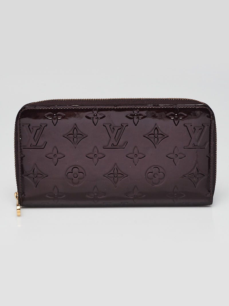 Louis Vuitton Amarante Monogram Vernis Zippy Wallet 