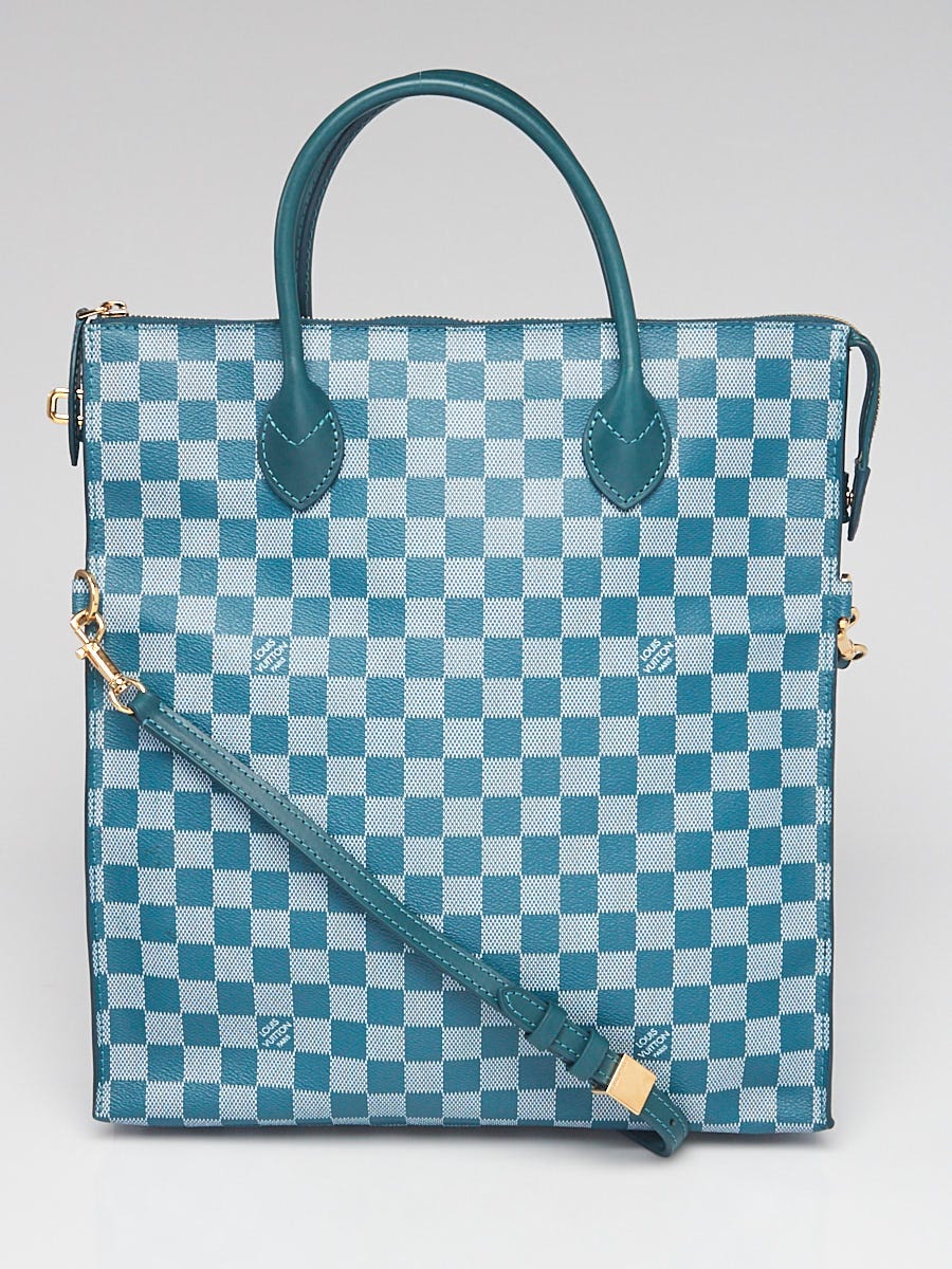 Louis Vuitton Damier Azur Canvas Neverfull GM Bag - Yoogi's Closet