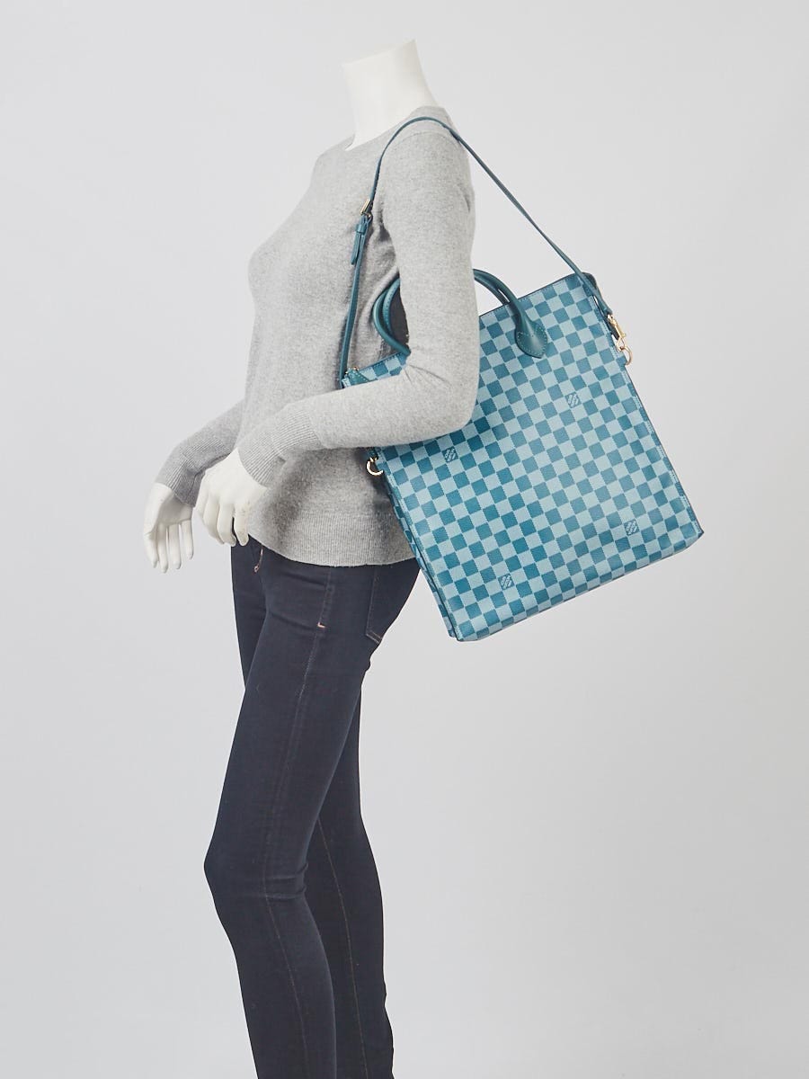 Louis Vuitton Cyan Damier Couleur Canvas Mobil Bag - Yoogi's Closet