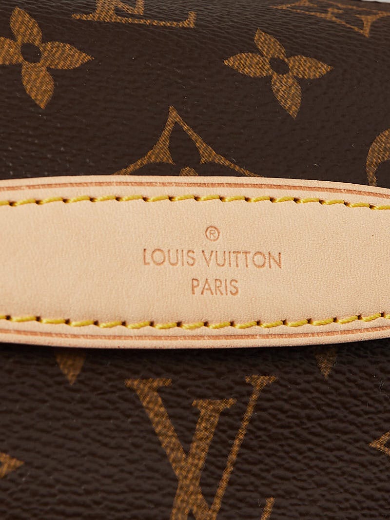 Louis Vuitton Silver Monogram Vernis Fulton Waist Bag - Yoogi's Closet